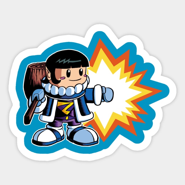 Wonderclimbers - HIS Sticker by biggedy